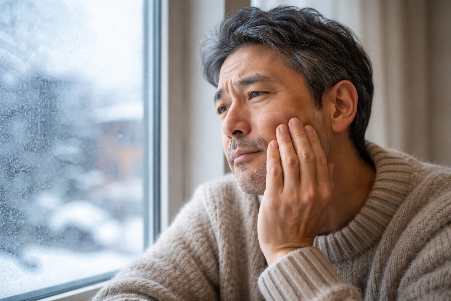 冬だけ肌が荒れる50代男性へ｜実は“肌が弱い”わけじゃない話