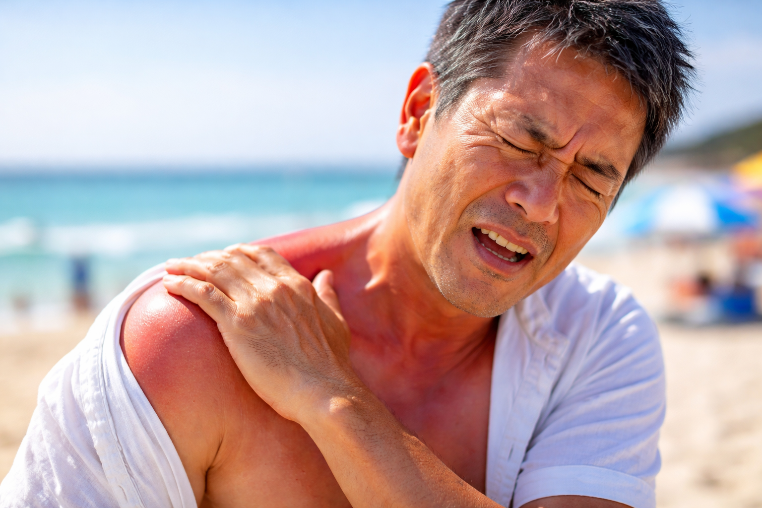 日焼けで肌が痛い・かゆい理由｜アロエが効いた50代おっさんの実体験