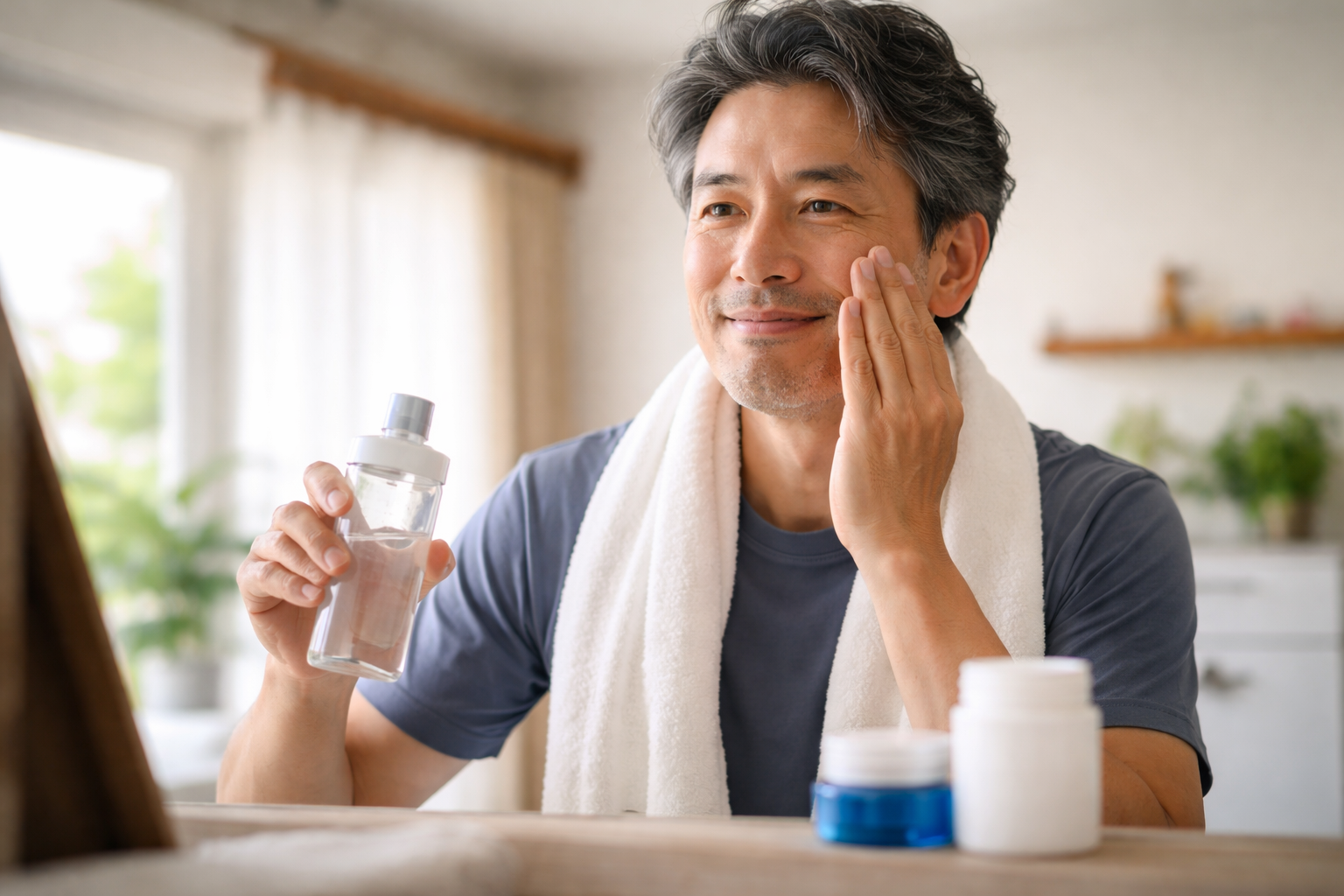 「スキンケア、無駄じゃない？」と思った50代男性へ｜やめても終わりじゃなかった話