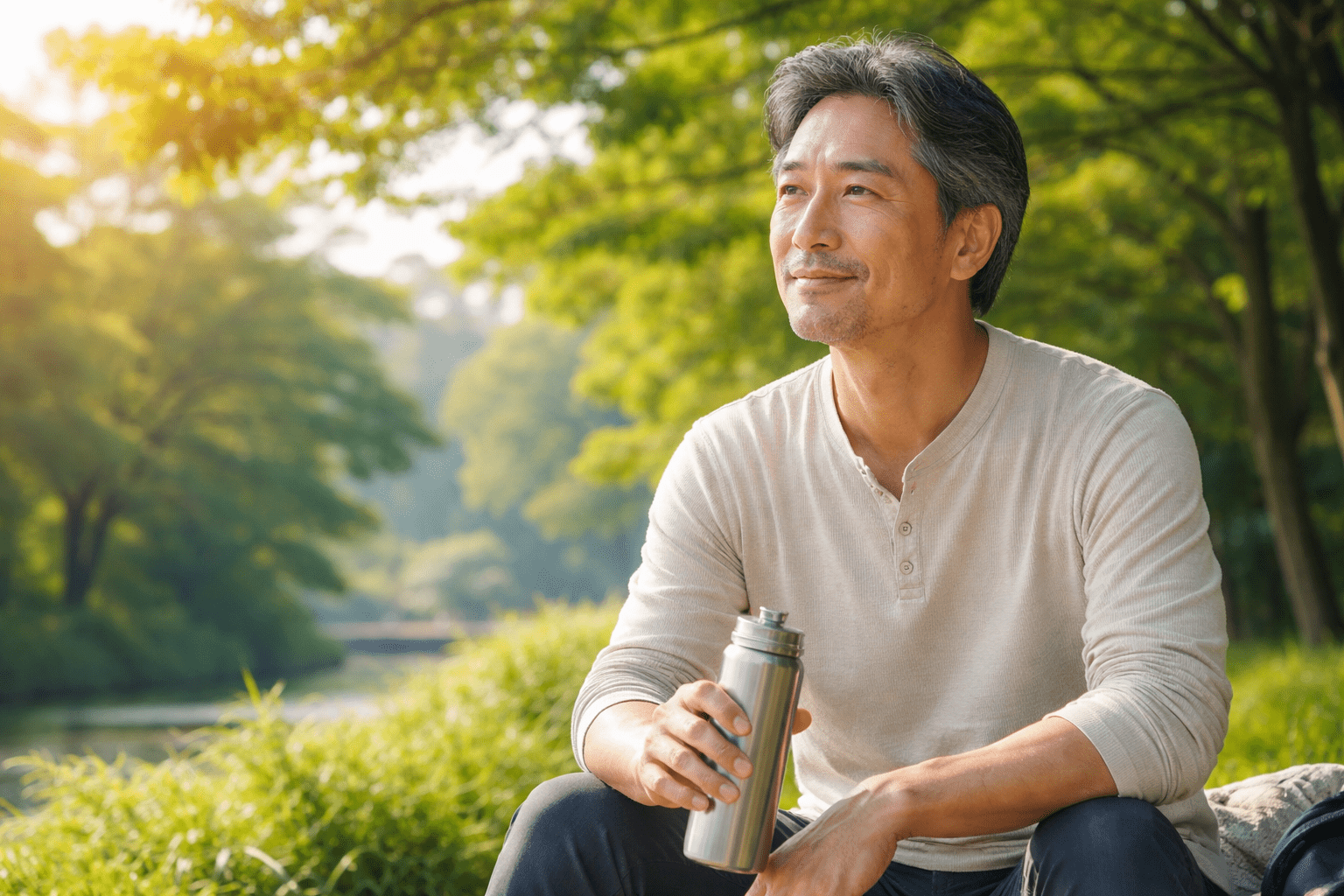 肌を気にし始めたら、体のことも気になってきた｜50代男性に起きる“静かな変化”の話