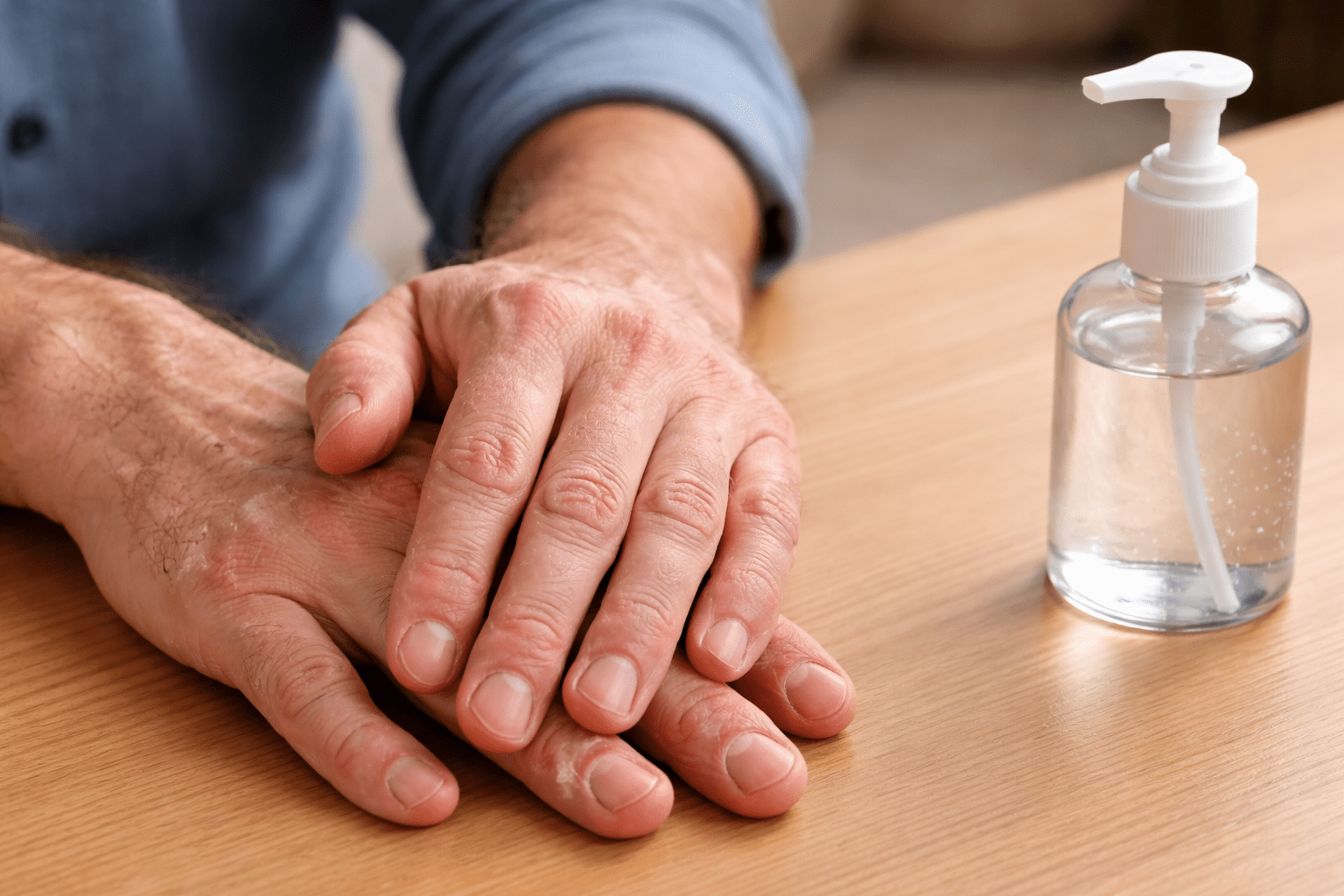 アルコール消毒で手荒れが悪化？50代男性が気づいた“乾燥の正体”と対処法
