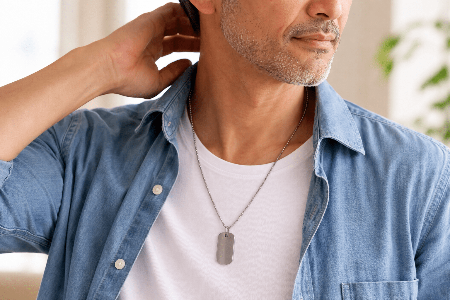 昔は平気だったのに…50代男性がネックレスでかぶれる理由｜汗・長さ・金属の話