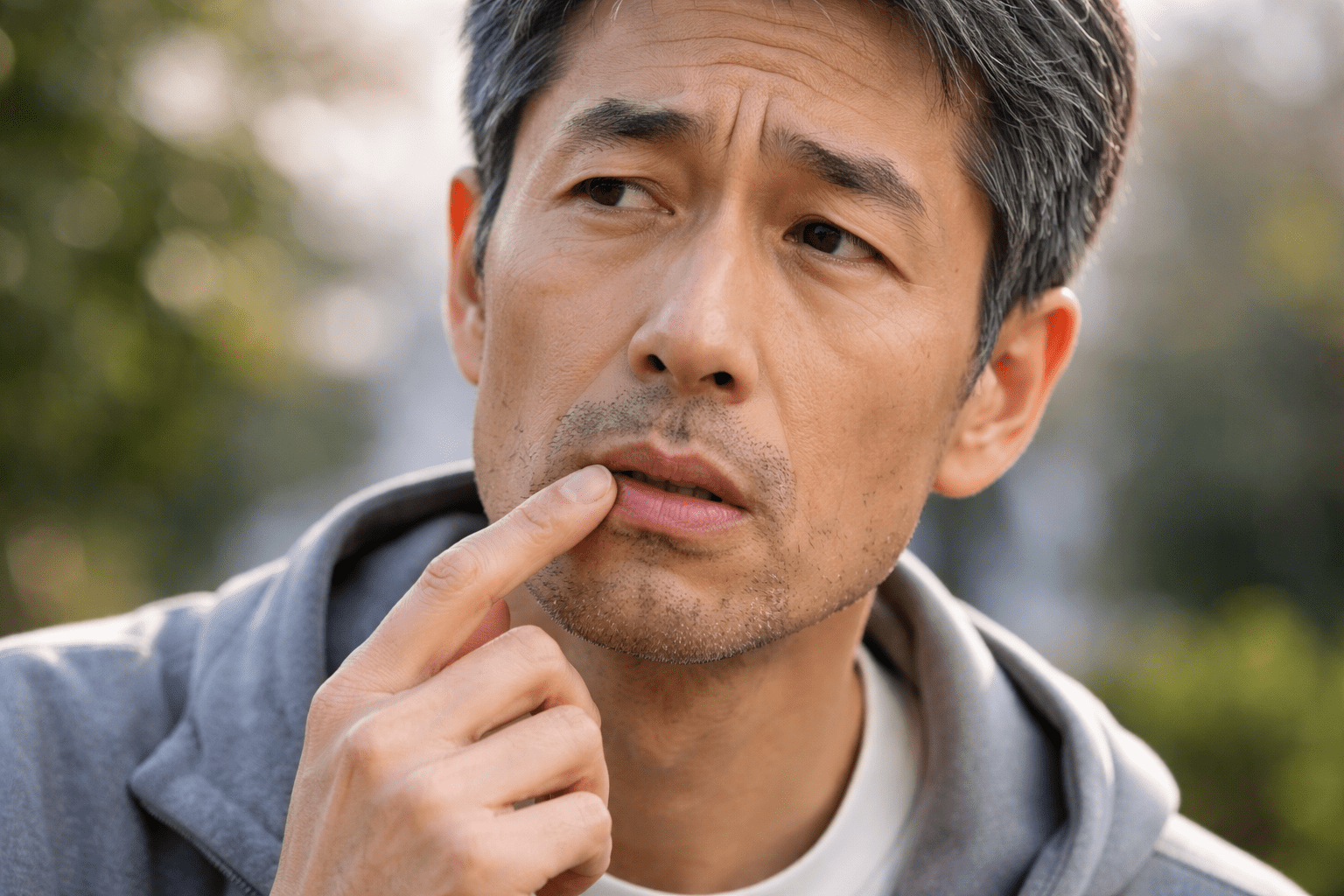 なんで唇だけカサカサ？50代男性が気づいた原因と生活習慣の話